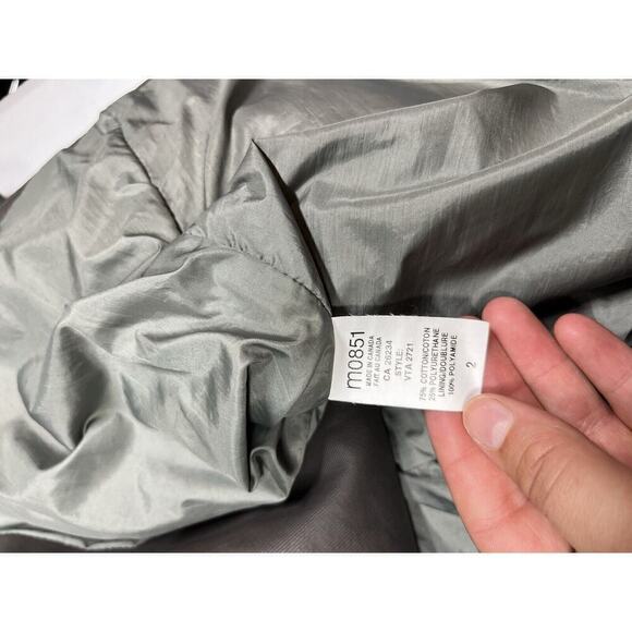 M0851 Waxed Rain Jacket Made In Canada Womens READ BELOW - Picture 7 of 9